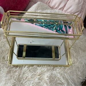 Gold Mirror Tray